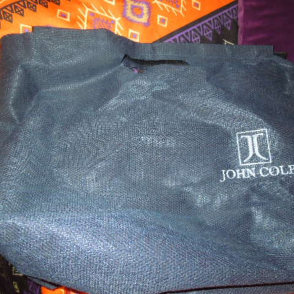 John Cole Extra Large Leather Tote W/Dustbag - Picture 8 of 8